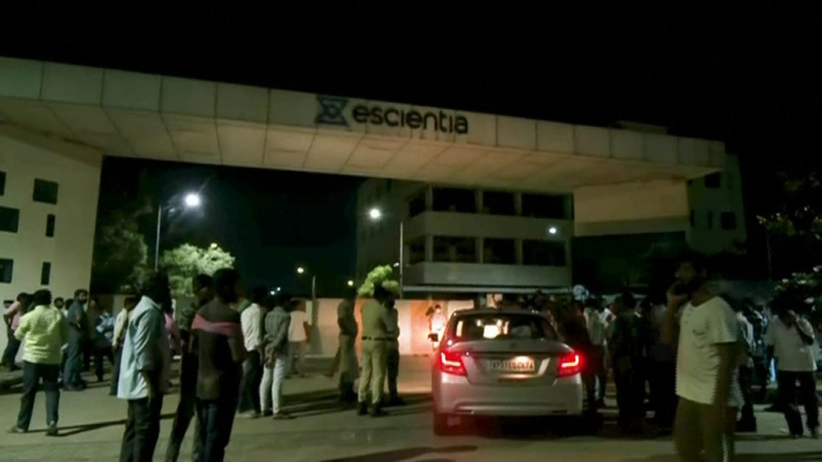 Үндістандағы фармацевтика зауытында жарылыс болды