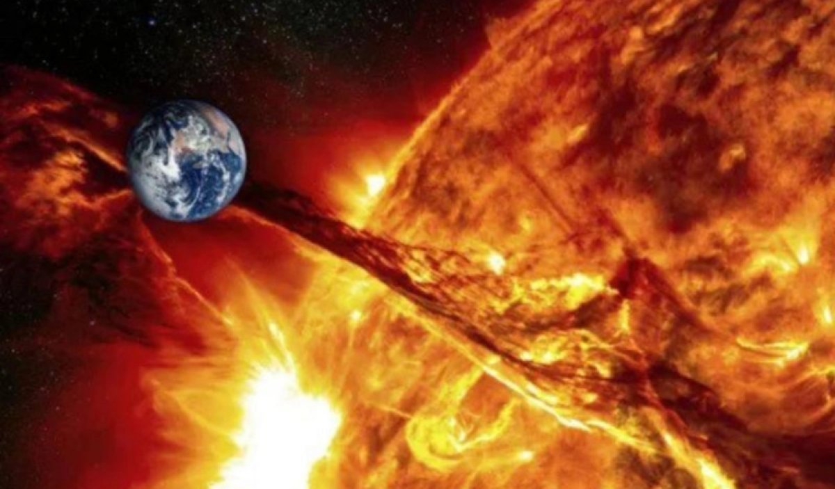 Сильные вспышки на Солнце вызовут магнитные бури в начале недели