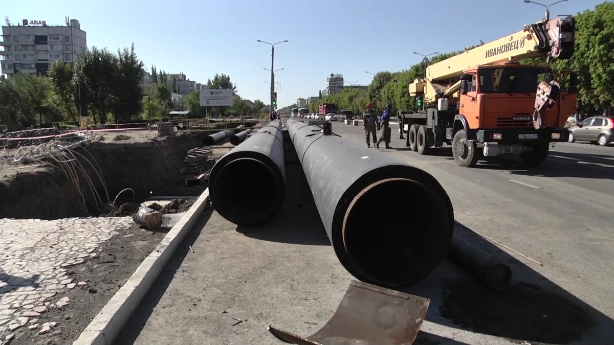 В Петропавловске снова перенесли сроки завершения строительства трубы на ТЭЦ-2