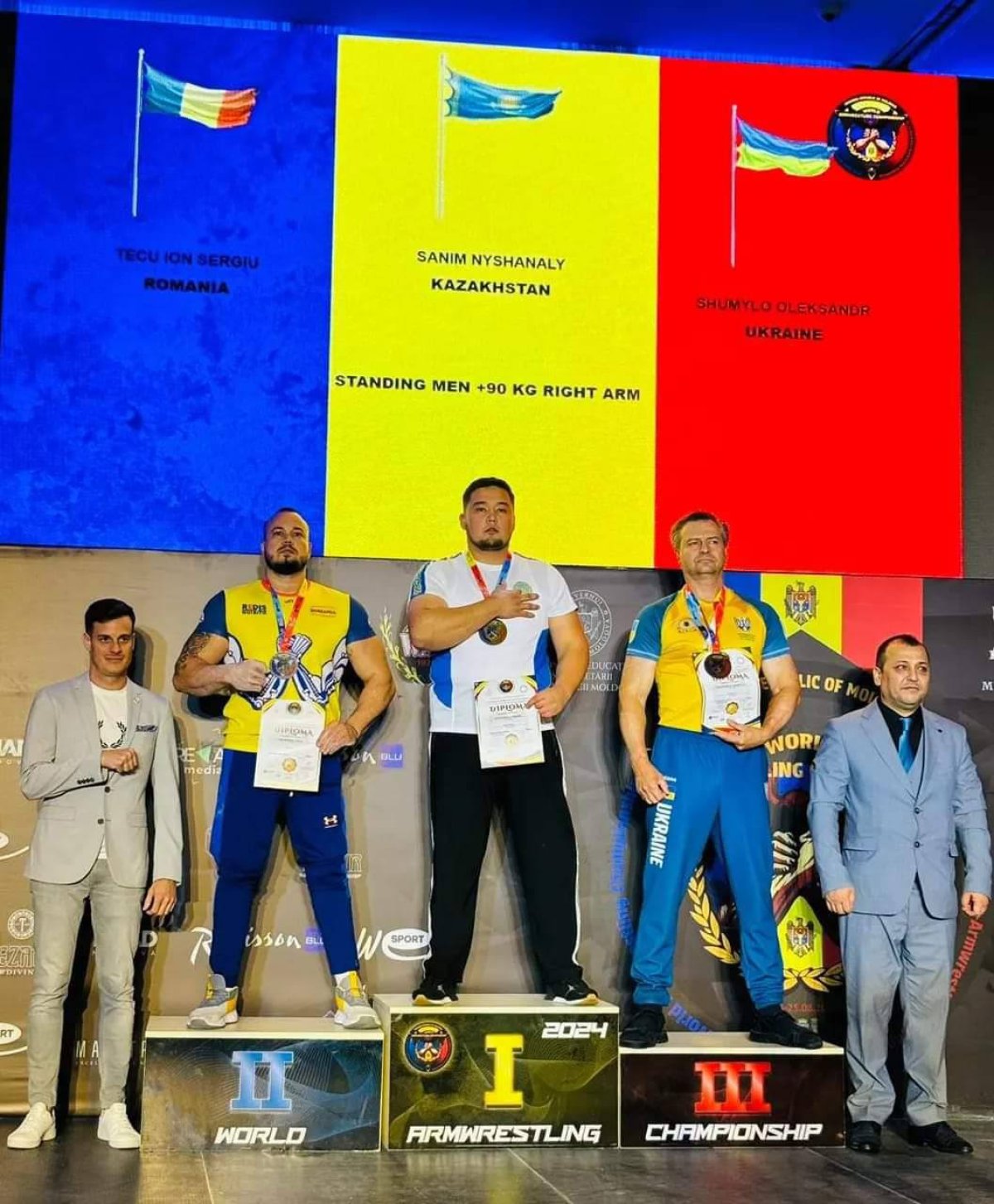 Казахстан завоевал 82 золотые медали на чемпионате мира по армрестлингу