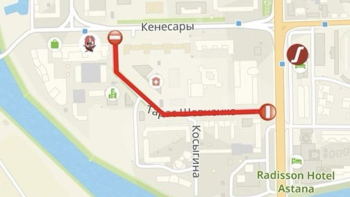 Улицу в оживленном районе Астаны частично перекроют на выходные