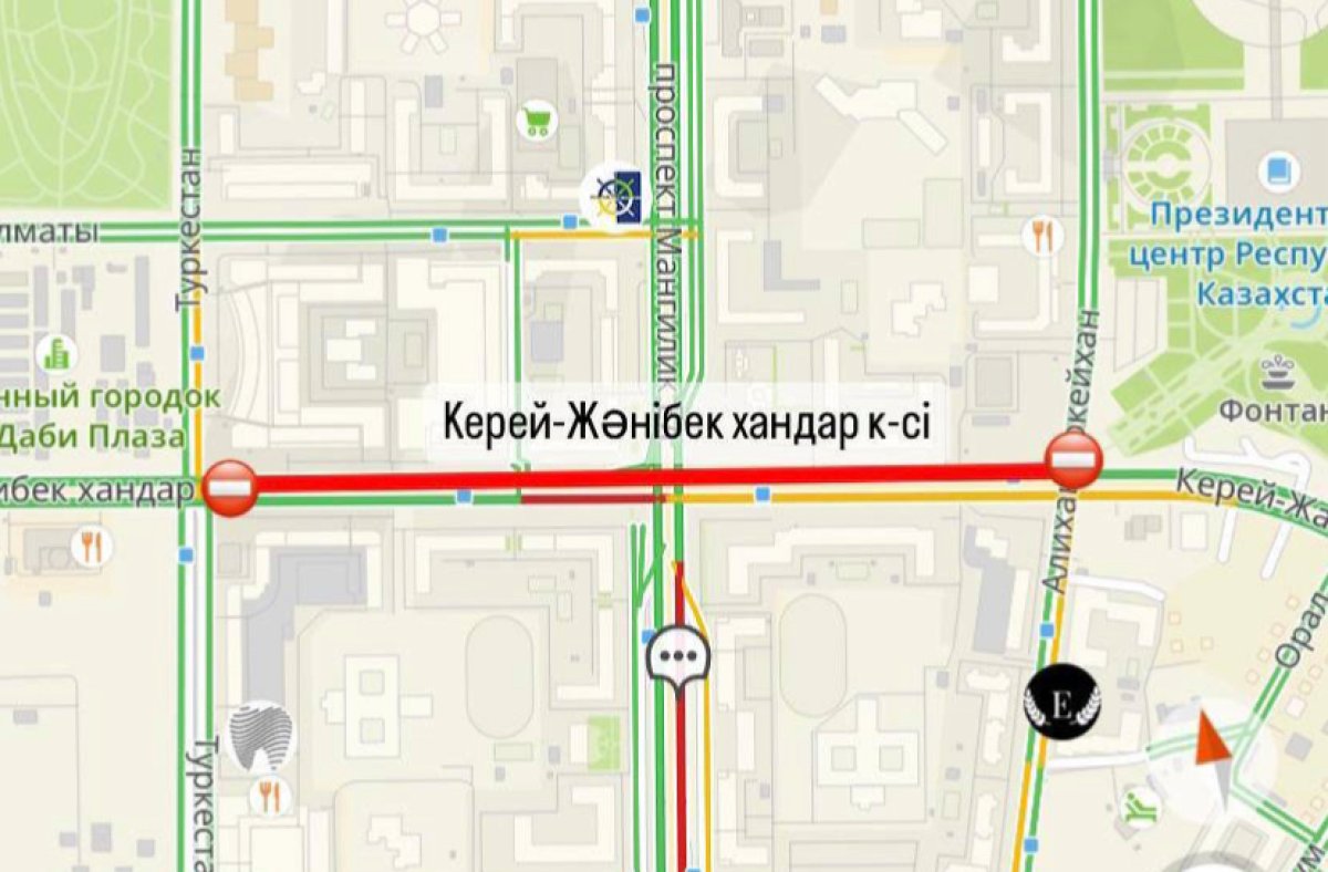 Улицу на левом берегу Астаны перекроют 31 августа