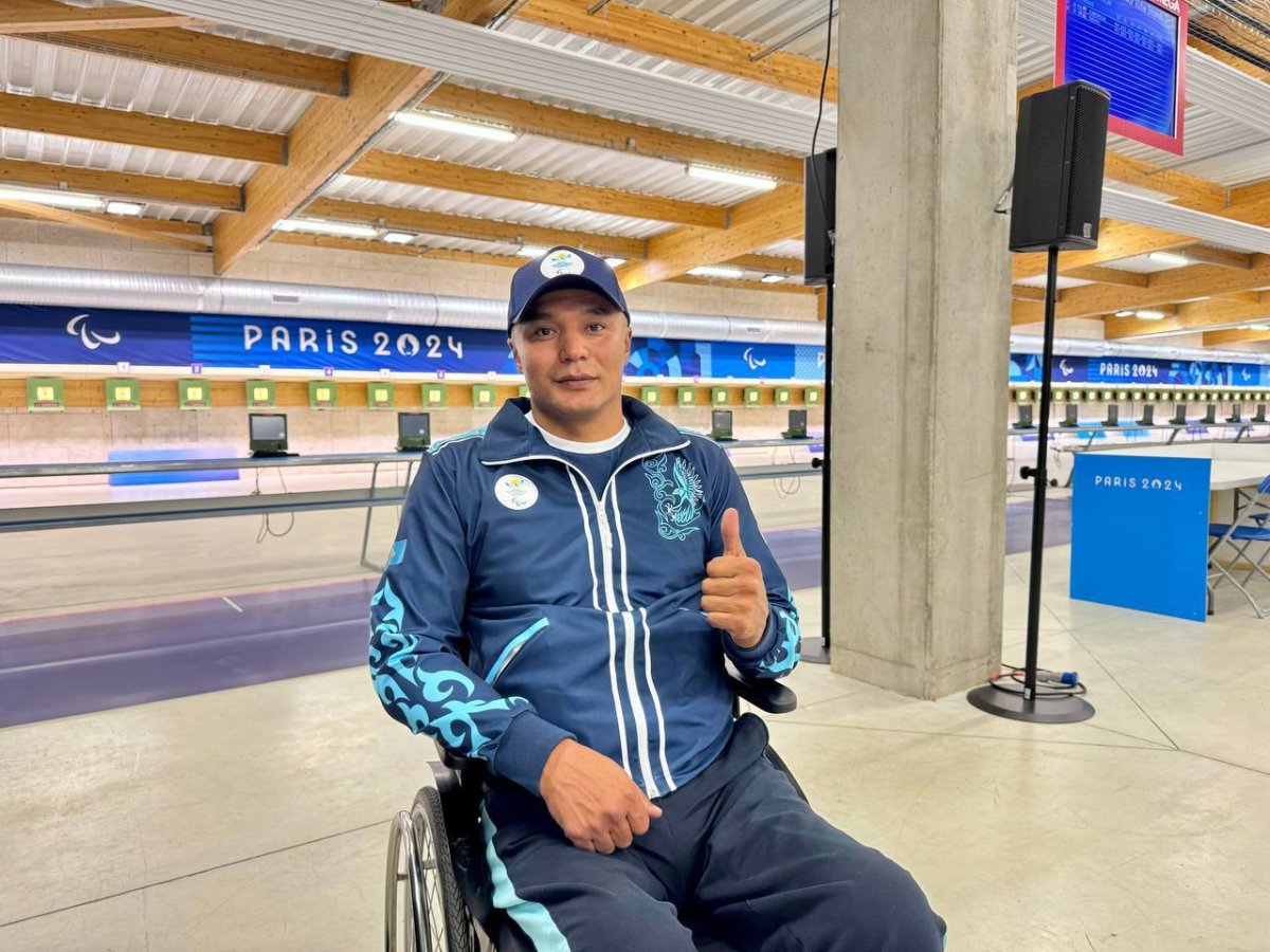 ЕРКІН ҒАББАСОВ ПАРАЛИМПИЯ ОЙЫНДАРЫНЫҢ КҮМІС ЖҮЛДЕСІН ИЕЛЕНДІ