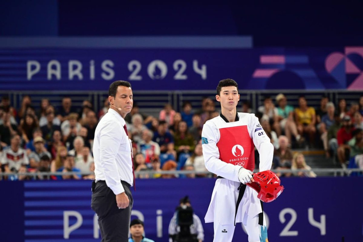 Олимпиада: самый молодой спортсмен сборной Казахстана выиграл первый поединок
