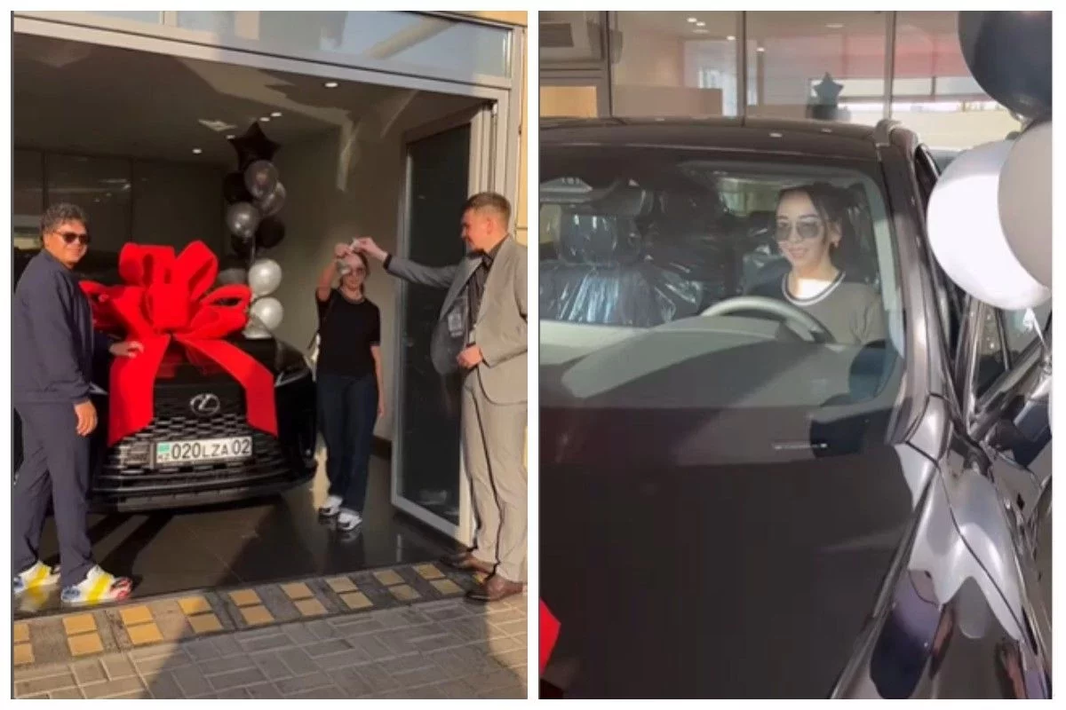 "Мақтаныш емес": Кенжебек Жанәбілов әйеліне көлік сыйлады