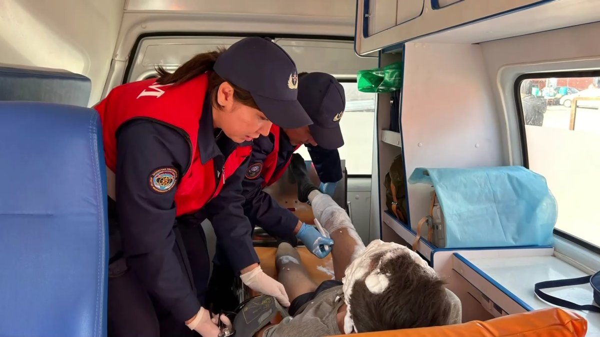 Қарағандыда жеке тұрғын үйде газ қоспасы атылып, 3 адам ауыр жарақат алды