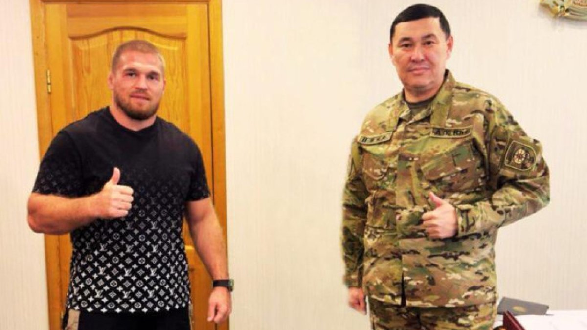 ТЖМ құтқарушыларының қатарына белгілі ММА спортшысы косылды