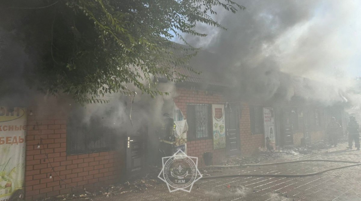 Магазин горел в Аягозе