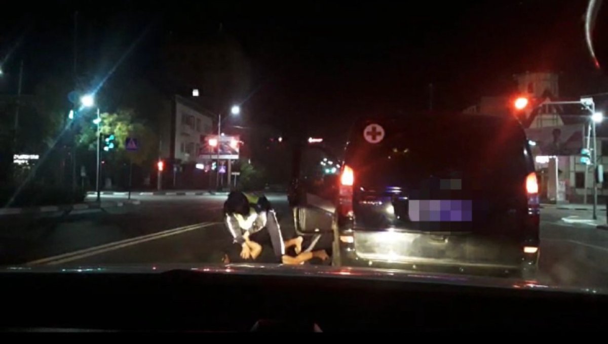 Пьяный костанаец угнал машину медклиники