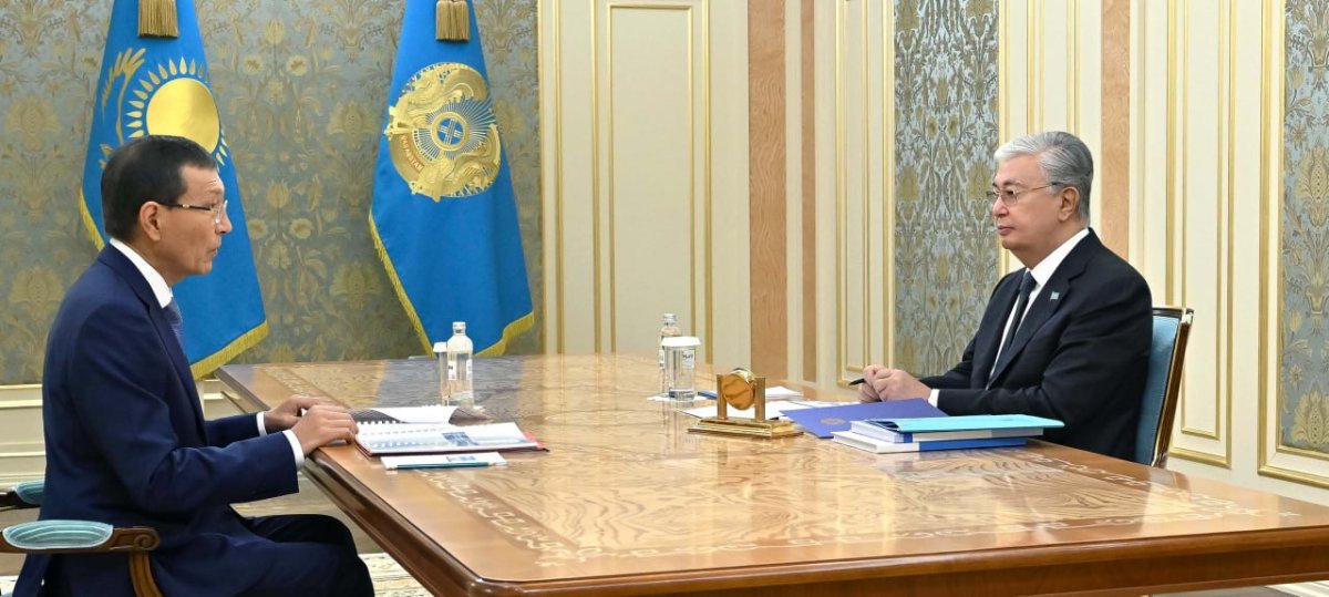 Глава ЦИКа проинформировал Токаева о подготовке к референдуму
