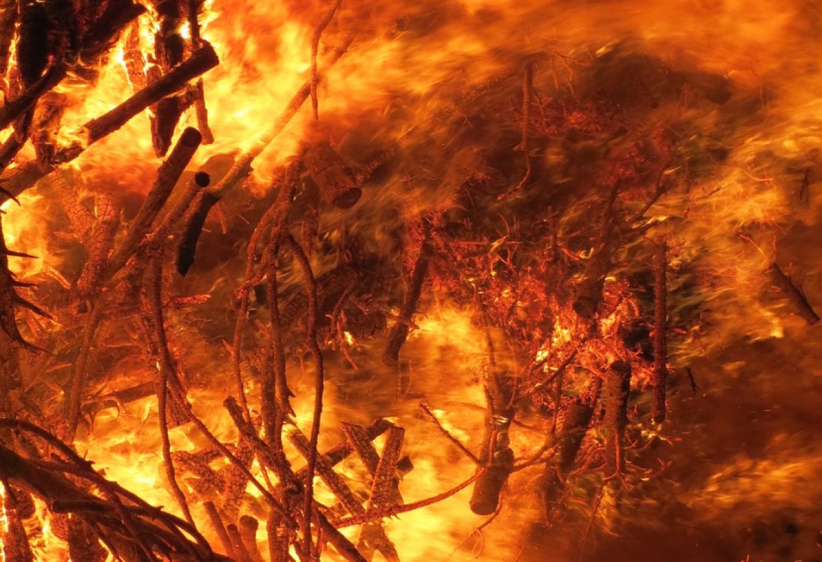 Полтысячи человек эвакуировали из-за крупного пожара в горах Германии