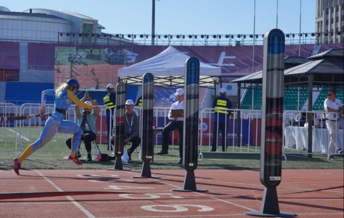 Спортсменка из ВКО установила рекорд по пожарно-спасательному спорту в Китае