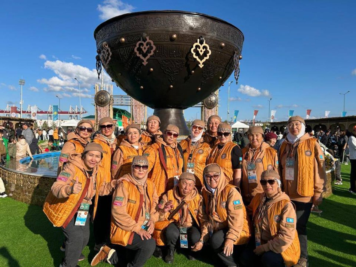 "Серебряные волонтеры": пожилые астанчане принимают участие в работе 5-х Всемирных игр кочевников