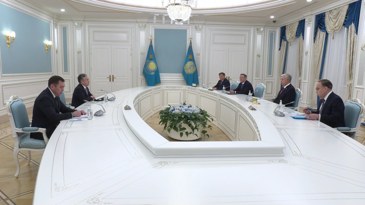 Мемлекет басшысы Қырғызстанның Сыртқы істер министрін қабылдады