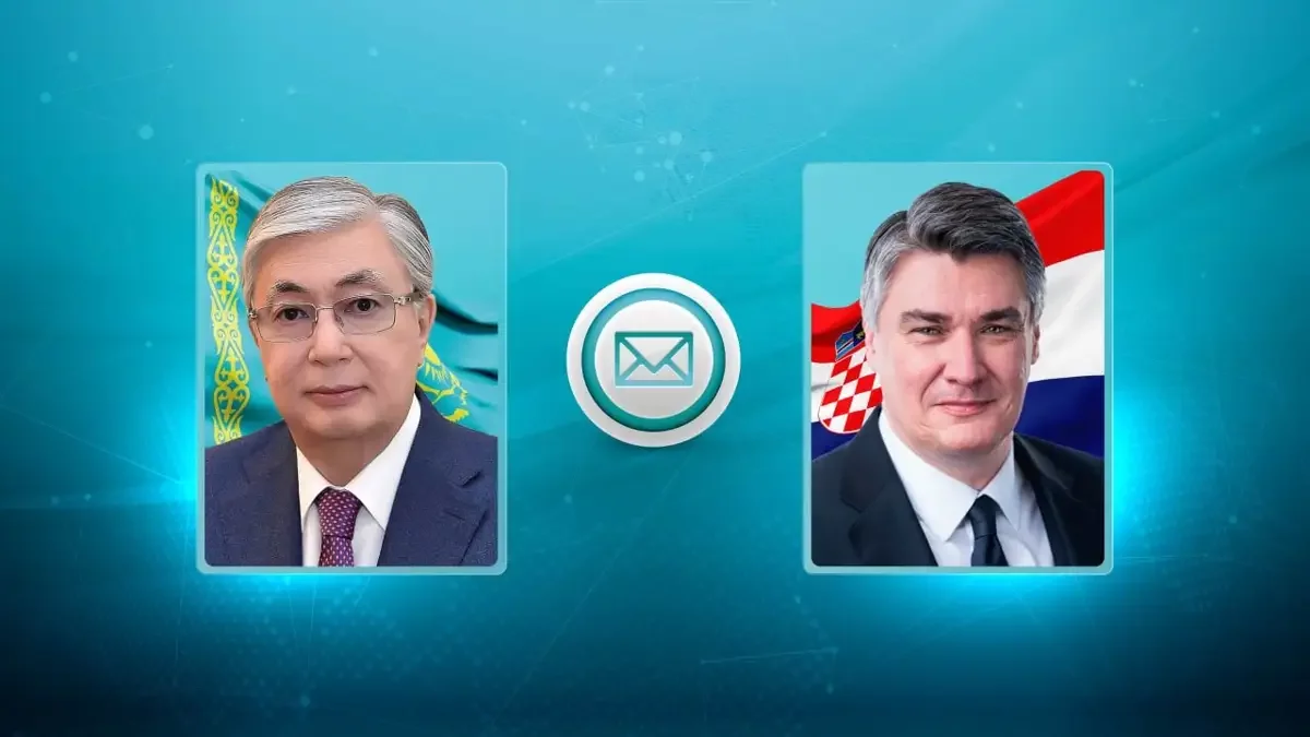 Мемлекет басшысы Хорватия Президенті болып қайта сайланған Зоран Милановичті құттықтады