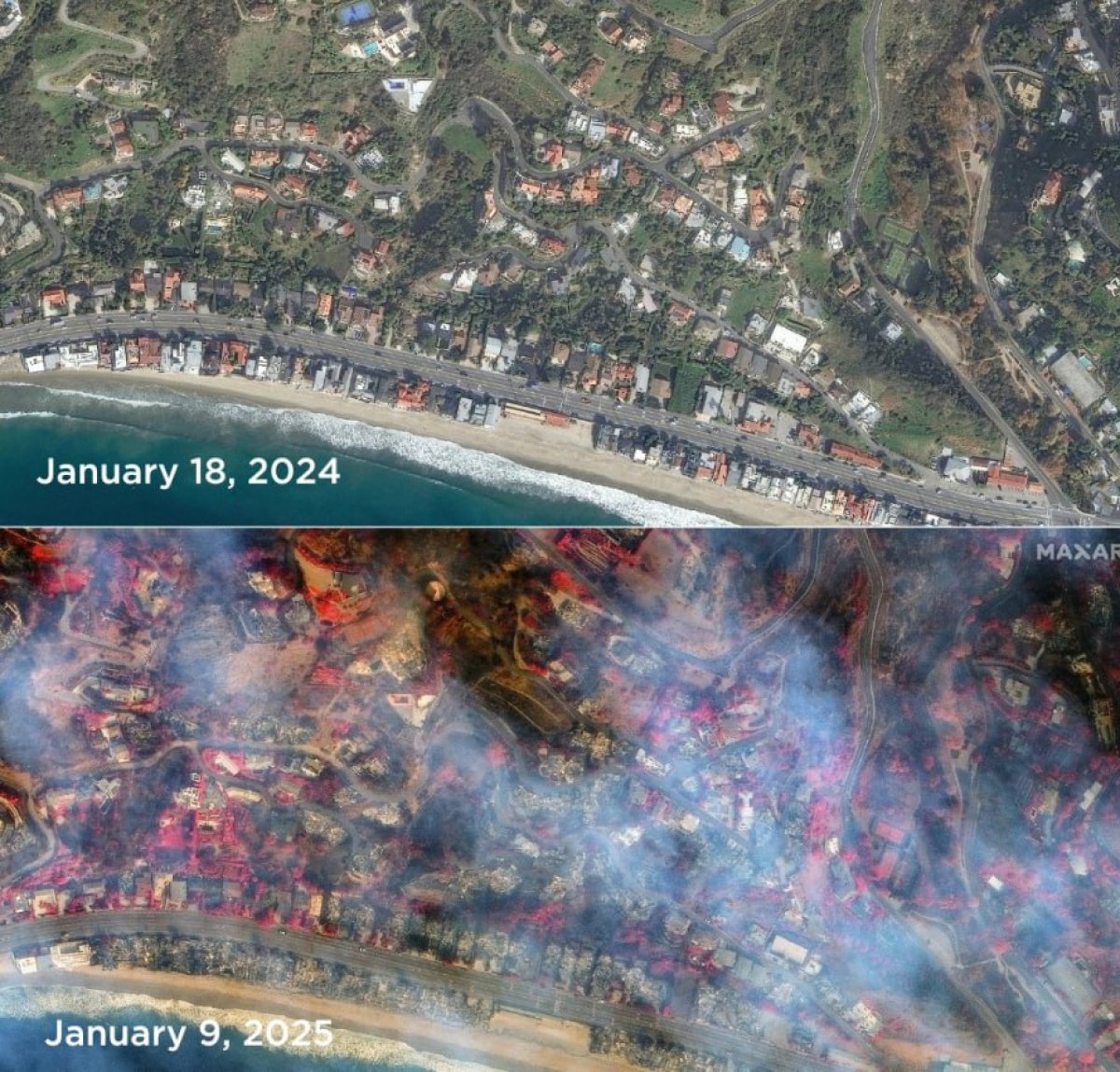 С ядерным ударом сравнил Трамп пожары в Лос-Анджелесе