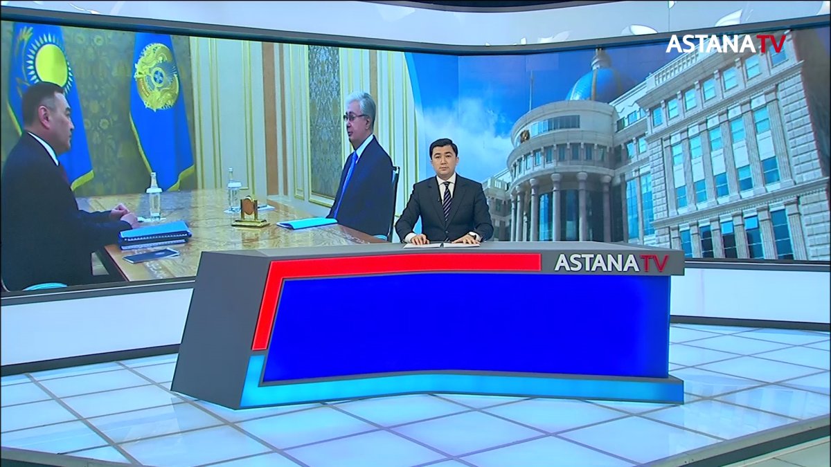 Президент ҰҚК төрағасы Ермек Сағымбаевты қабылдады