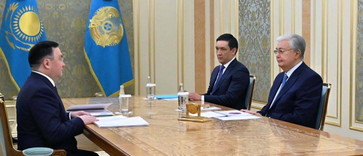 Касым-Жомарт Токаев принял председателя Верховного суда