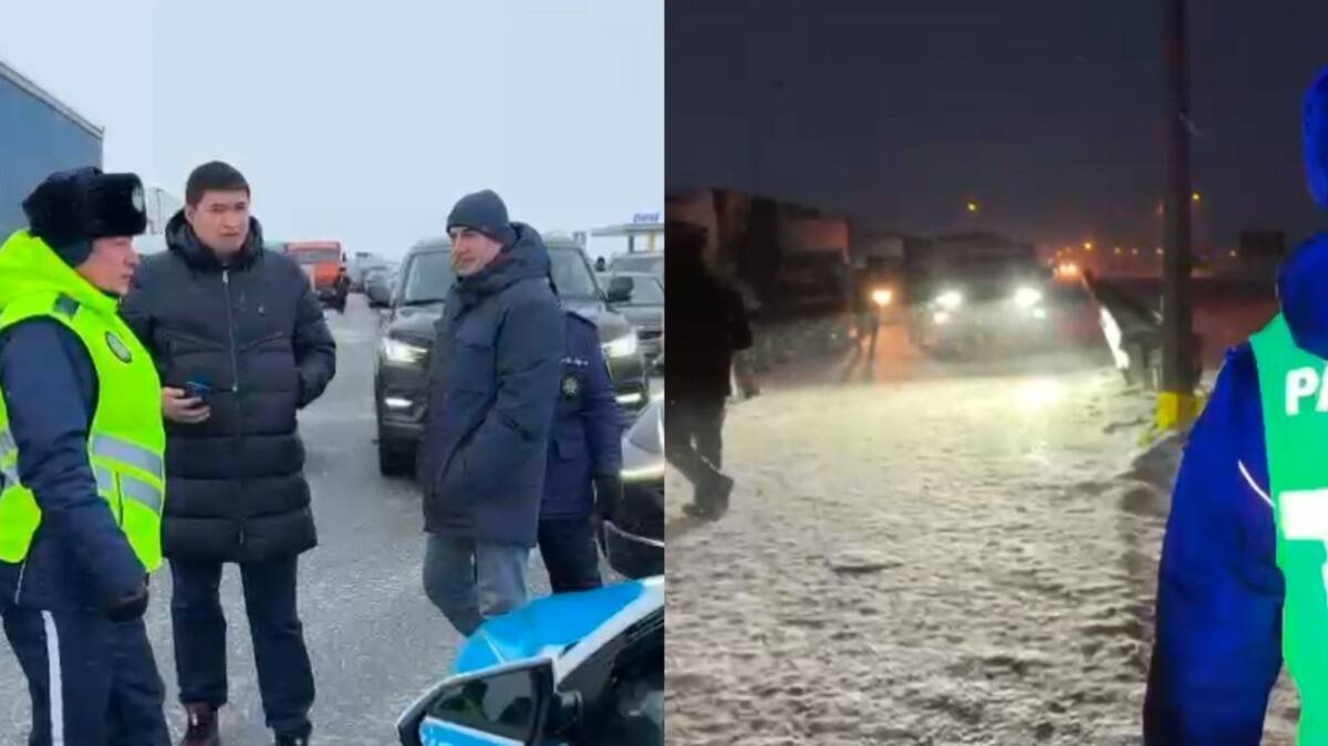 Непогода разбушевалась: на трассах застряли 700 машин.