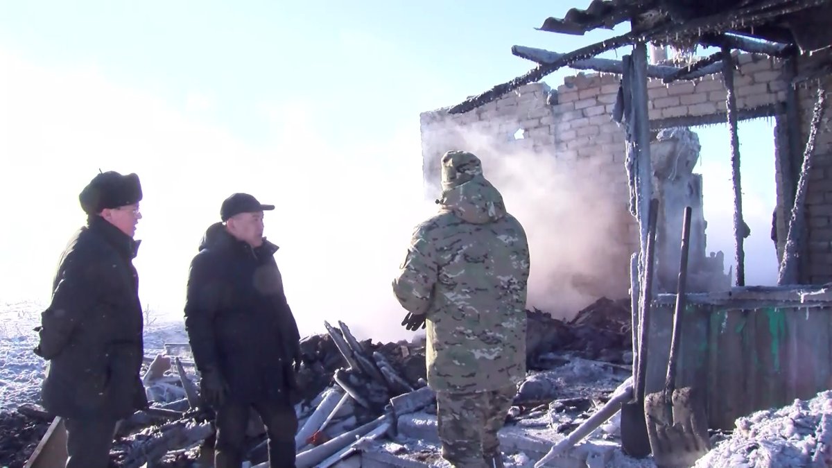 Солтүстік Қазақстан облысында ер адам 4 баласымен бірге өрттен қаза тапты