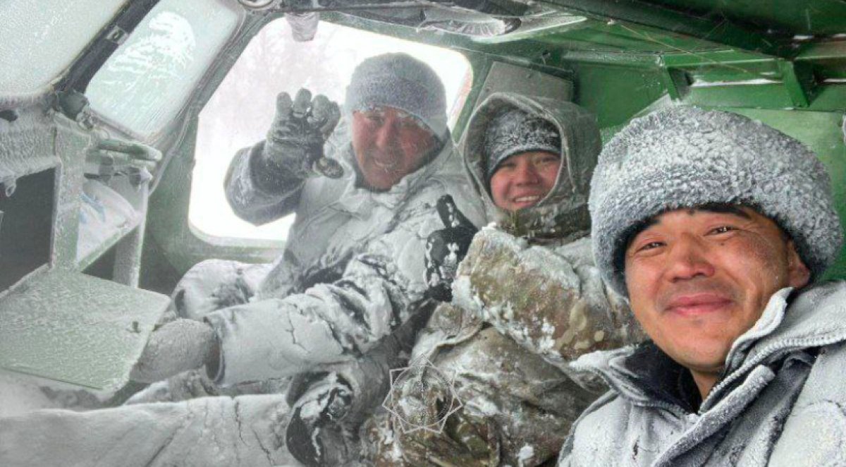 35 человек спасли в непогоду с трасс в Костанайской области