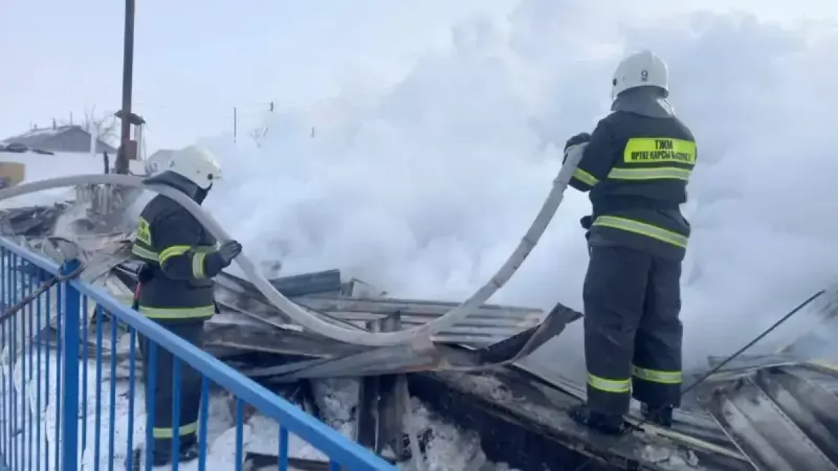 Павлодар облысында жанып кеткен ауыл мектебінің орнына жаңа ғимарат салынады