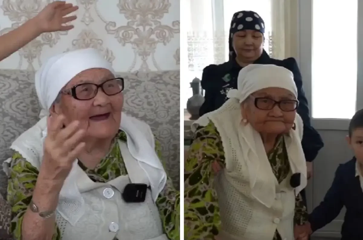 TikTok-қа видео түсіреді: Түркістан облысында 100 жастағы қария жоспары көп екенін айтады