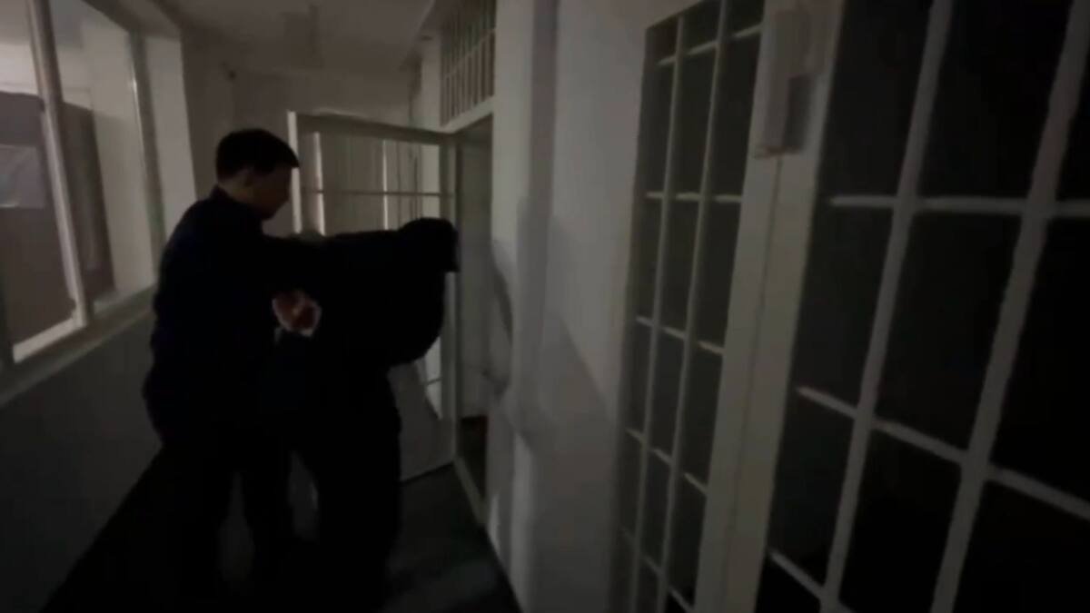 Житель Тараза напал с ножом на полицейского и охранника