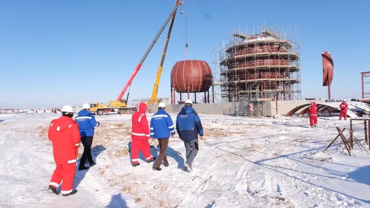 Теңіз кенішін келешекте кеңейту жобасының құрылысы аяқталады