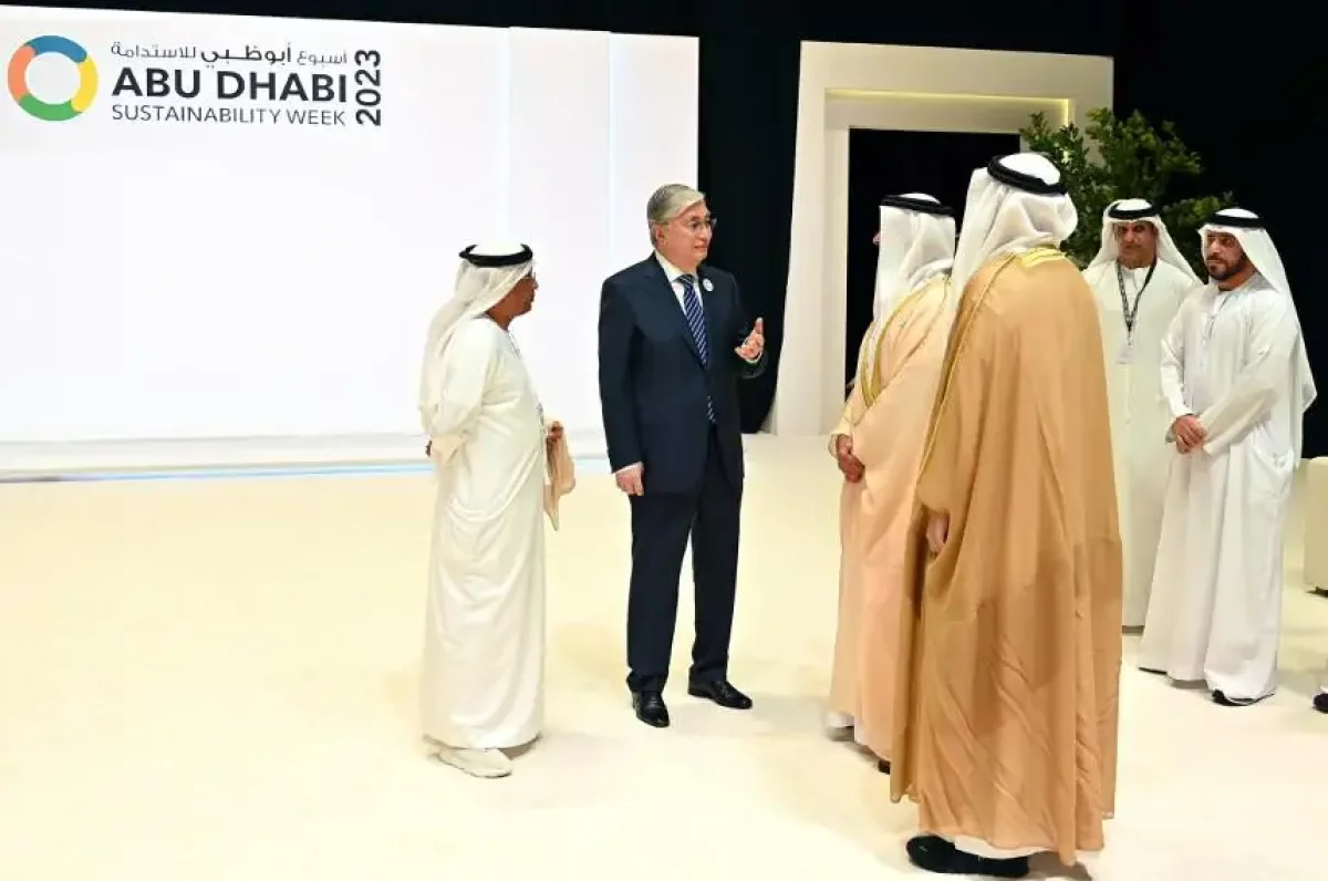 Президент «Абу Дабидің орнықты даму аптасы» саммитінің жұмысына қатысады