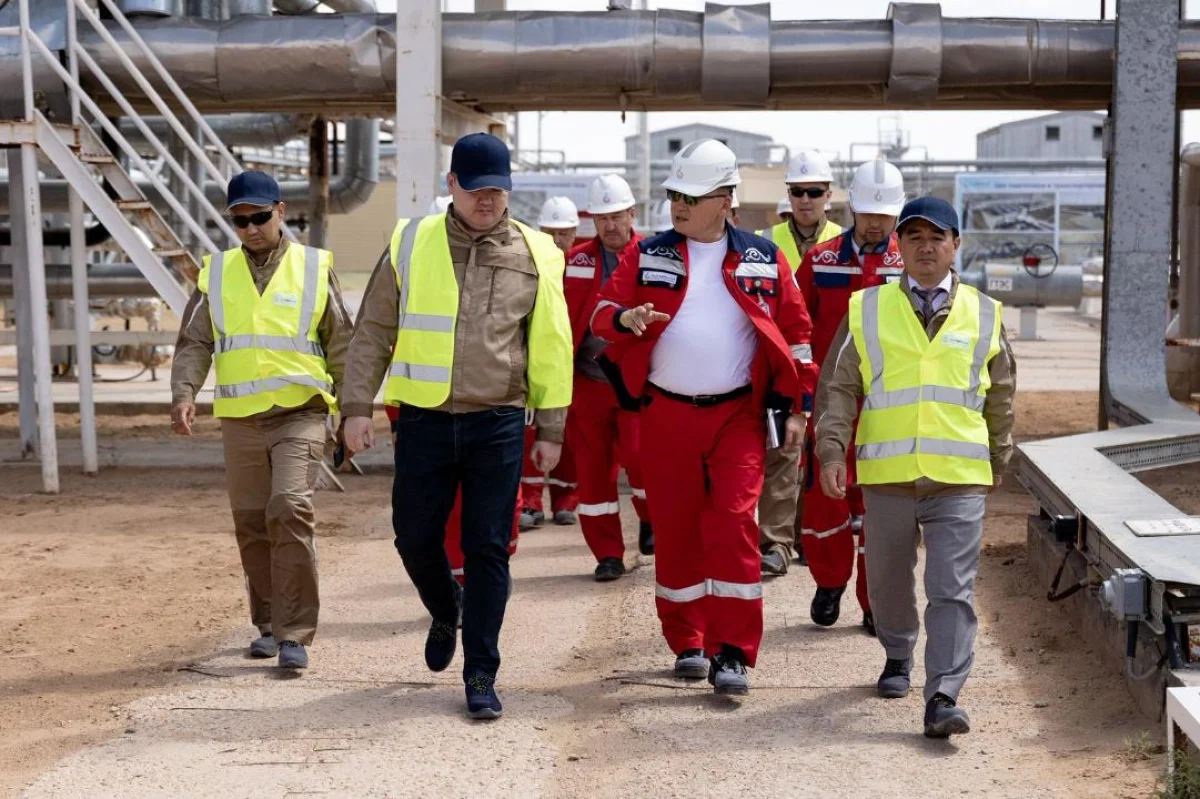 Тұзкөл кен орнында газ жобасы іске қосылды