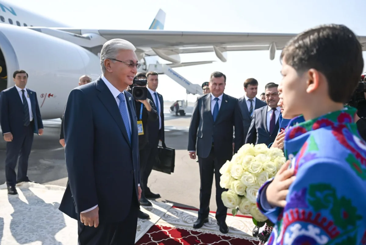 Президент Касым-Жомарт Токаев прибыл с визитом в Душанбе