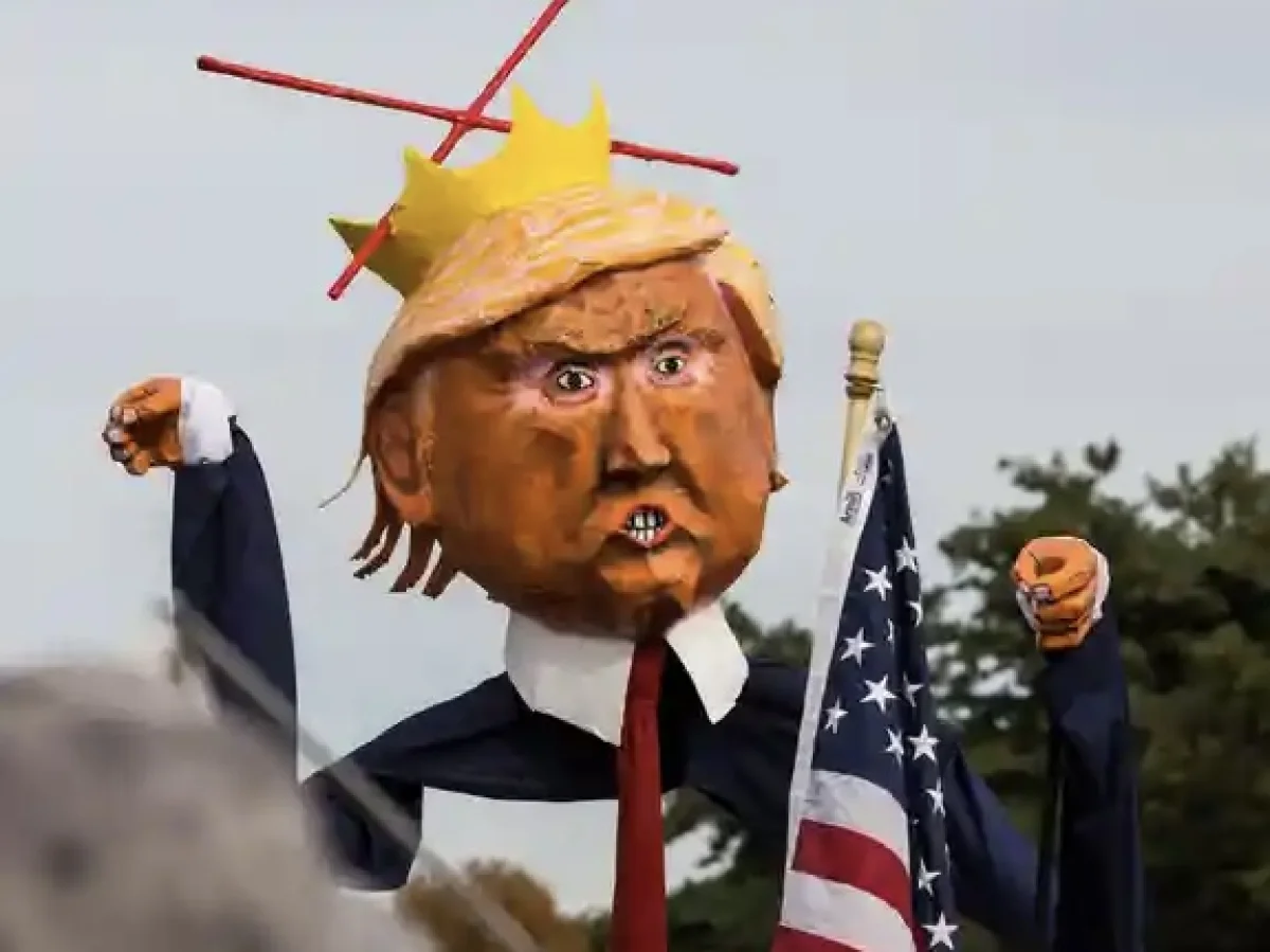«Нет королям»: в США, Канаде и Мексике миллионные протесты против Трампа