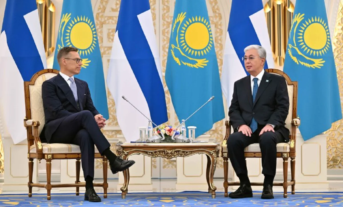 Мемлекет басшысы Финляндия Президентімен келіссөз жүргізді