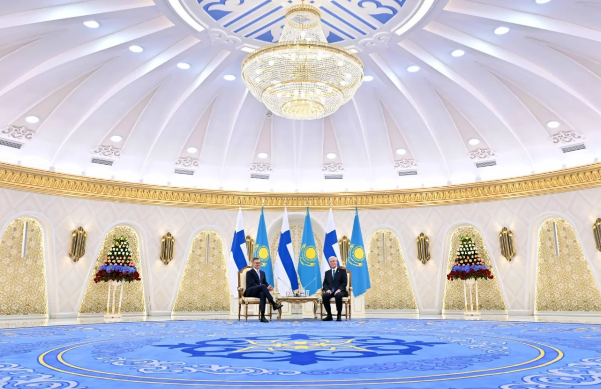 Президенты Казахстана и Финляндии провели переговоры в Акорде