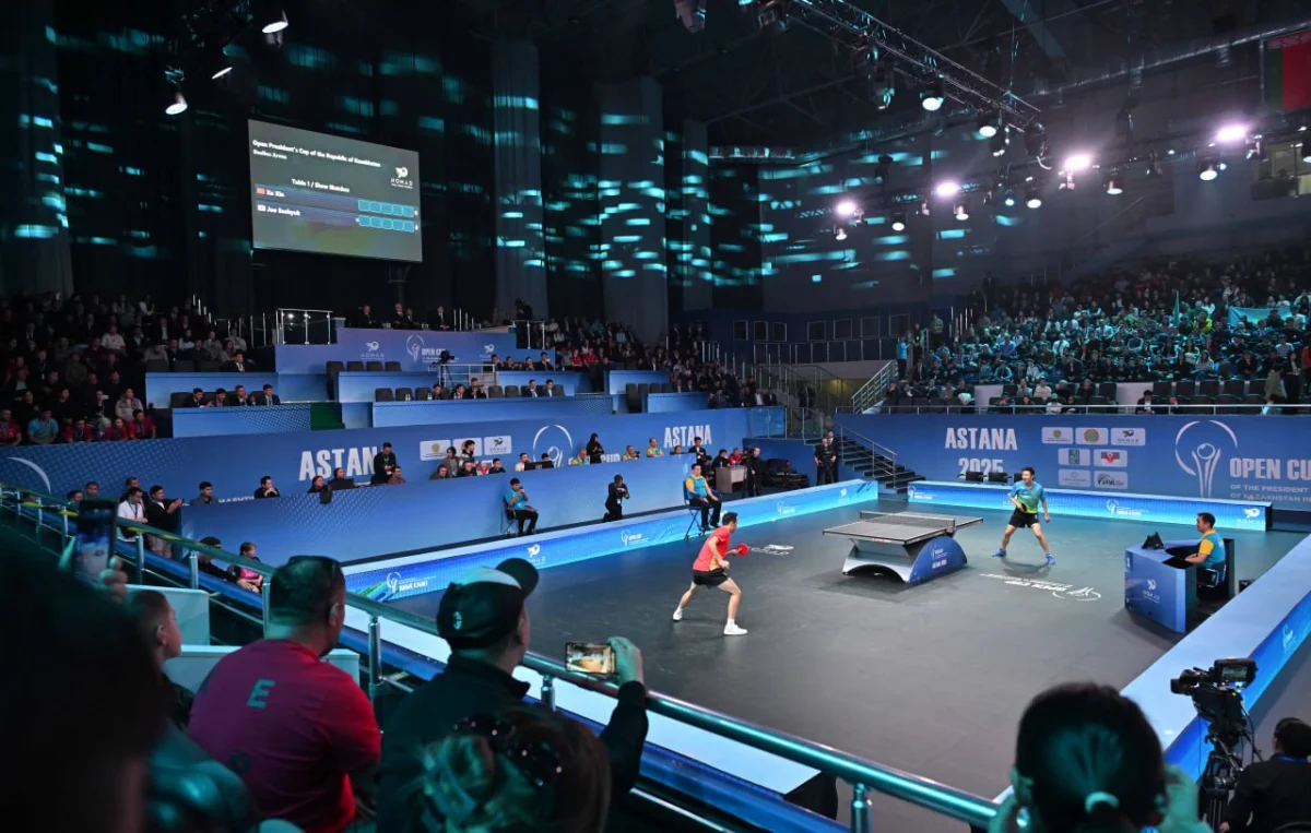 Мемлекет басшысы Үстел теннисінен Қазақстан Республикасы Президентінің ашық кубогына барды