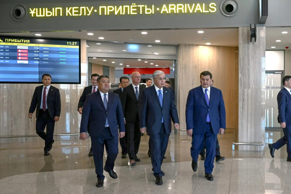 Мемлекет басшысы Қасым-Жомарт Тоқаевтың Қызылорда облысына сапары «Қорқыт ата» халықаралық әуежайының жаңа терминалымен танысудан басталды