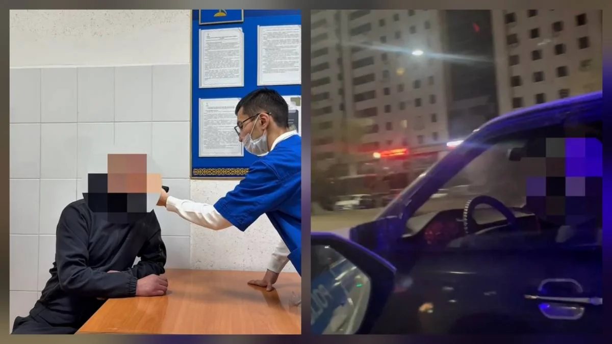 Мас күйінде көлік басқарды