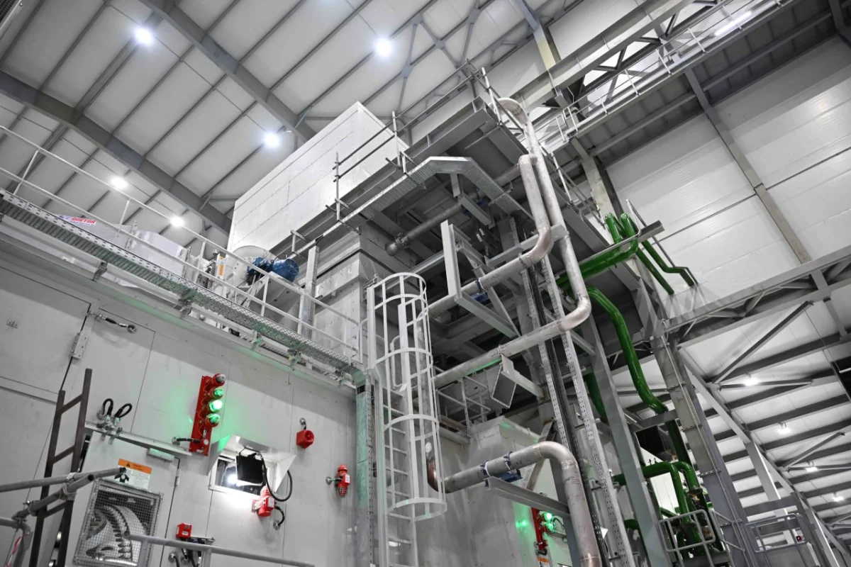 Президент жаңа жылу электр орталығына барды