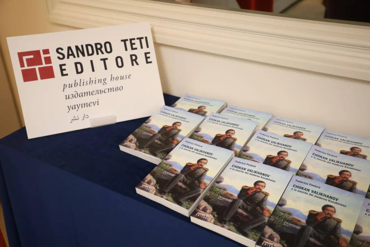 Римде Шоқан Уәлиханов туралы итальян тіліндегі кітаптың таныстырылымы өтті