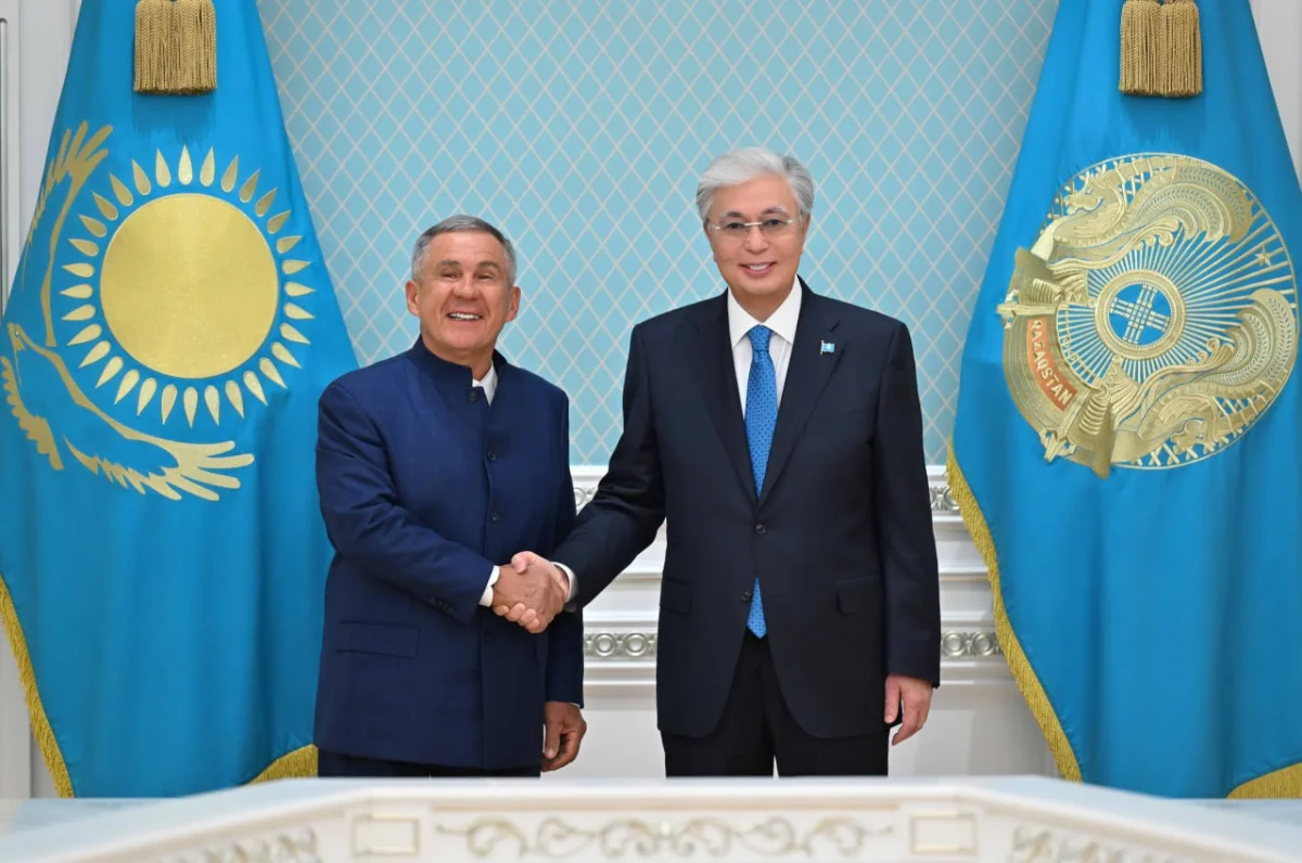 Мемлекет басшысы Татарстан Республикасының Раисы Рустам Миннихановпен кездесу өткізді