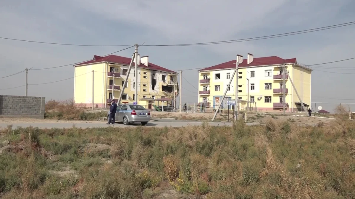 Түркістан облысында көпқабатты тұрғын үйде газ жарылысы болып,  бірнеше пәтерге зақым келді