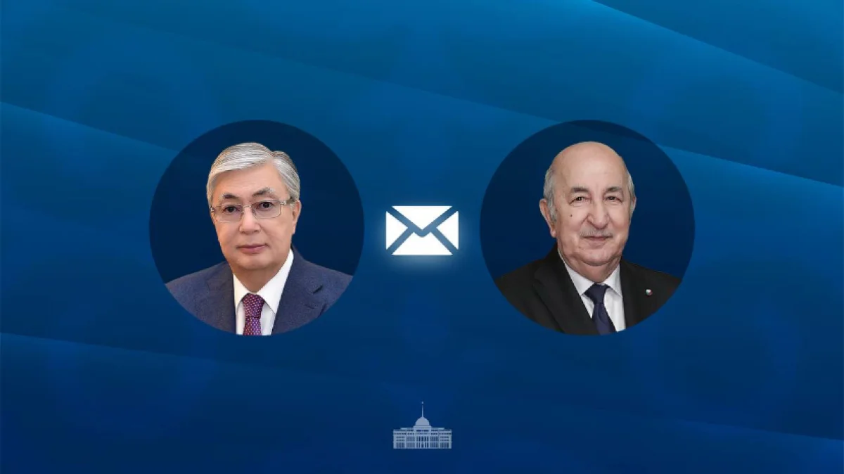 Президент Казахстана поздравил Алжир с национальным праздником