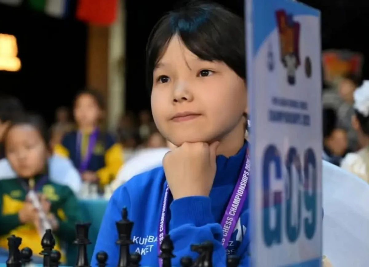 Юная шахматистка из Мангистау завоевала серебро на международном чемпионате в Улан-Баторе