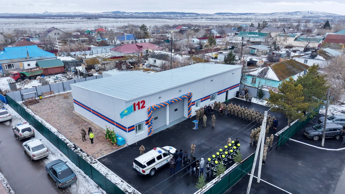 Өрт сөндіру депосы ашылды