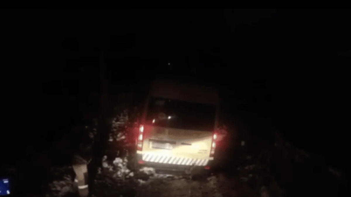 Карета скорой вылетела в кювет в Щучинске