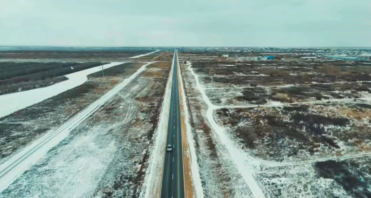 К фламинго с ветерком: отремонтирована дорога до Коргалджинского заповедника