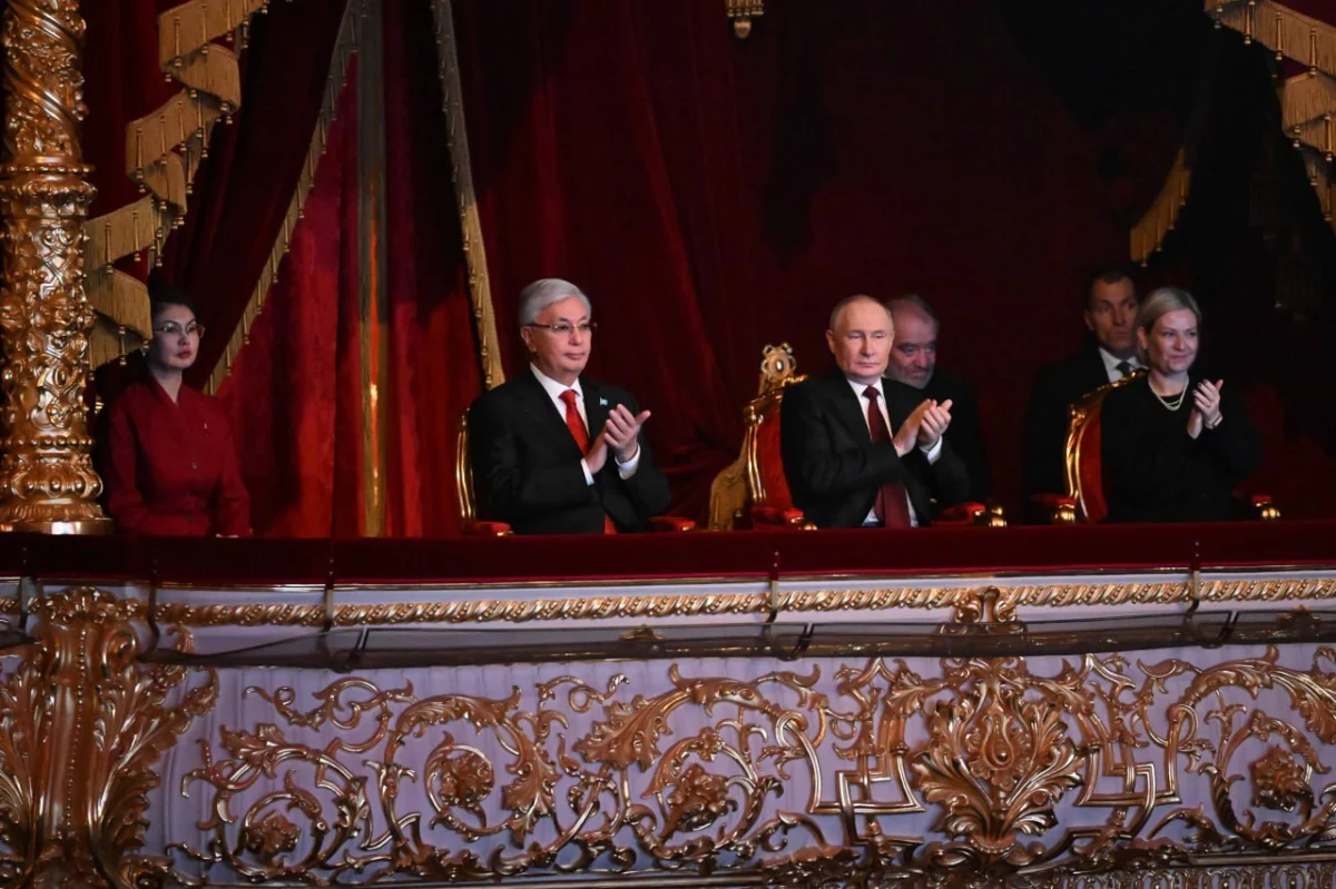 Гала-концерт мастеров искусств Казахстана посетили Касым-Жомарт Токаев и Владимир Путин