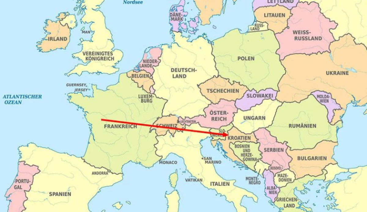 85-летний пенсионер из Франции поехал к врачу и случайно добрался до Хорватии