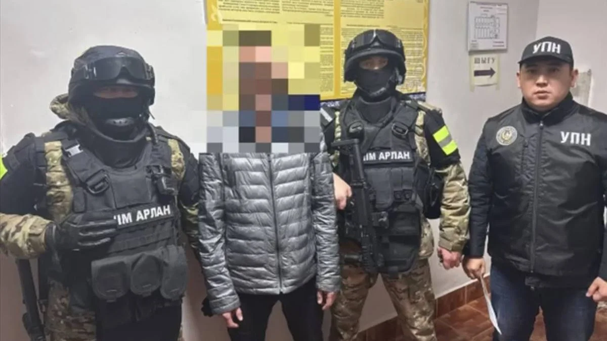 В Шымкенте задержан алматинец с двумя килограммами синтетических наркотиков (ВИДЕО)